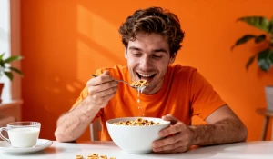 Хлопья, завтрак, мюсли