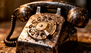 Стационарный телефон.