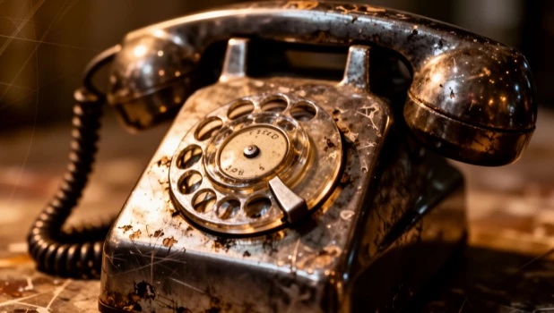 Стационарный телефон.