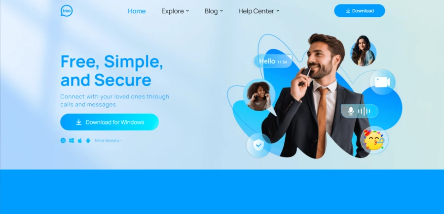 Мессенджер IMO.