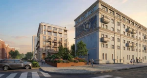 Проект жилого дома на ул. Партизанская, 60. Вариант 1.