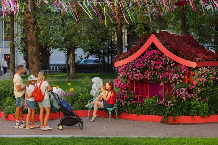 Цветы в Москве.