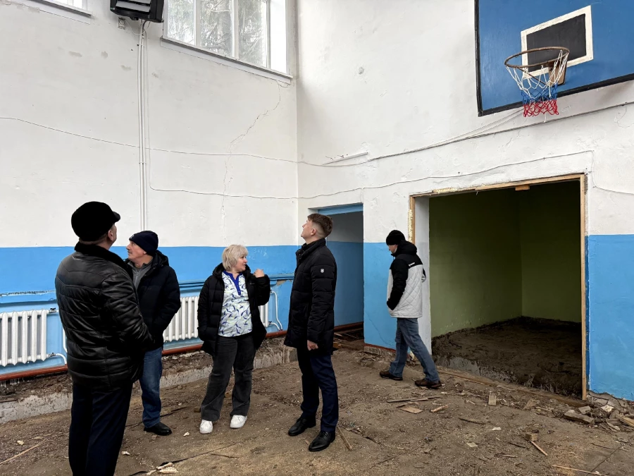 Продолжается капитальный ремонт школ в Алтайском крае.