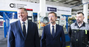 Ввод в эксплуатацию двух автоматизированных линий развески химикатов на Алтайском шинном комбинате.