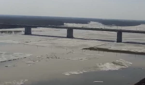 Обь в Барнауле.