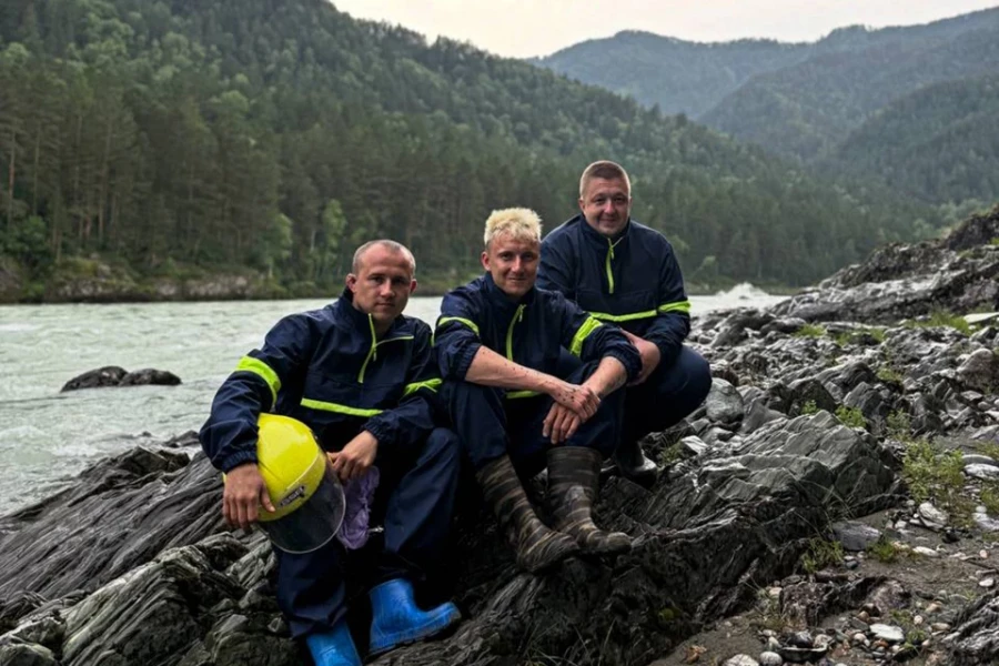 Александр Головин на Алтае
