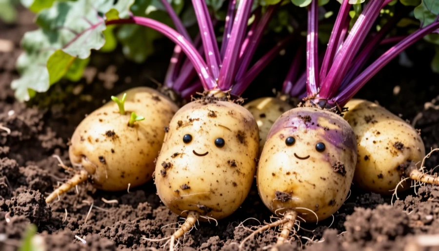 Овощи, грядка, дача, дачник