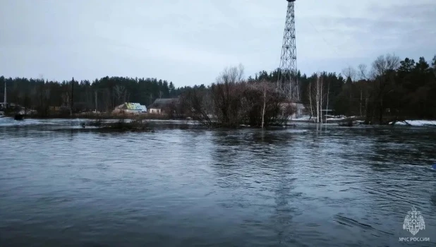 Подтопление в Павловском районе.