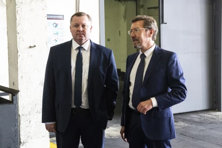 Ввод в эксплуатацию двух автоматизированных линий развески химикатов на Алтайском шинном комбинате.