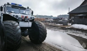 Потоп в поселке Промышленный в Бийском районе.