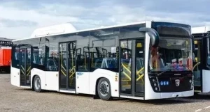 Новые автобусы в Барнауле.