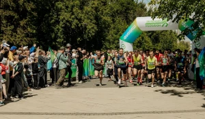Спортивный, благотворительный и семейный праздник СберПрайм Зелёный Марафон.