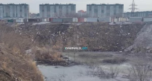 Озеро на окраине Барнаула.