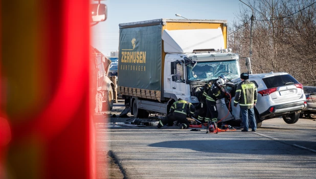 Смертельное ДТП в Барнауле.