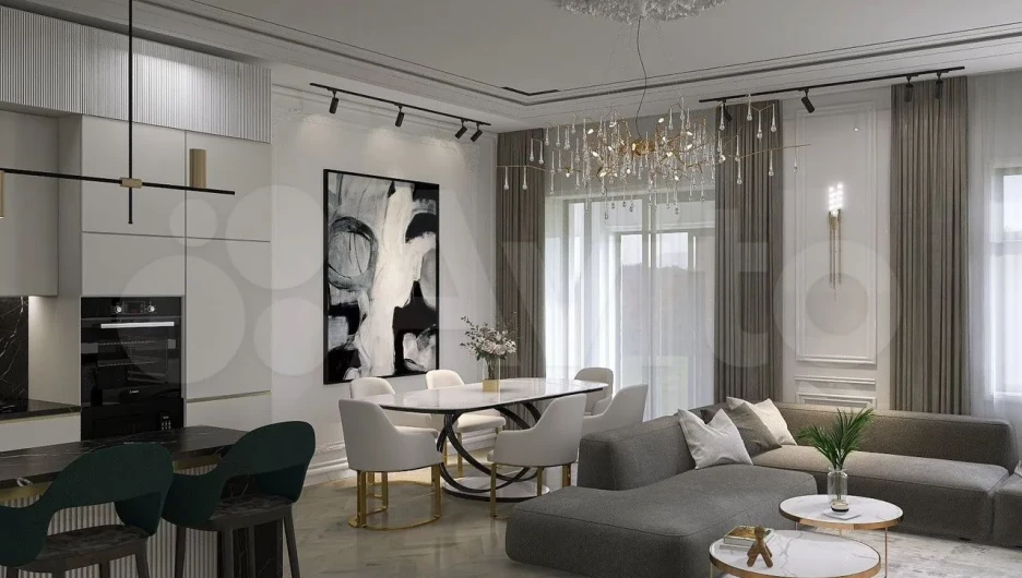 Квартира с видом на Барнаул из ванной комнаты.