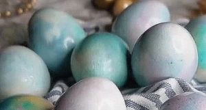  «Космические» яйца к Пасхе.