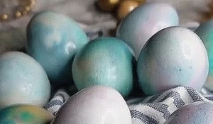  «Космические» яйца к Пасхе.