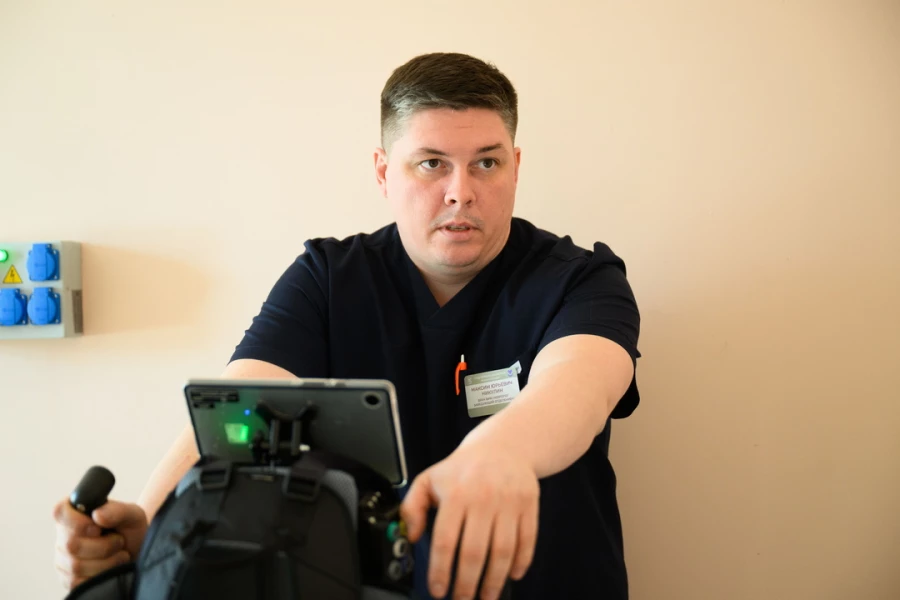 Отделение медицинской реабилитации в Городской больнице №5.