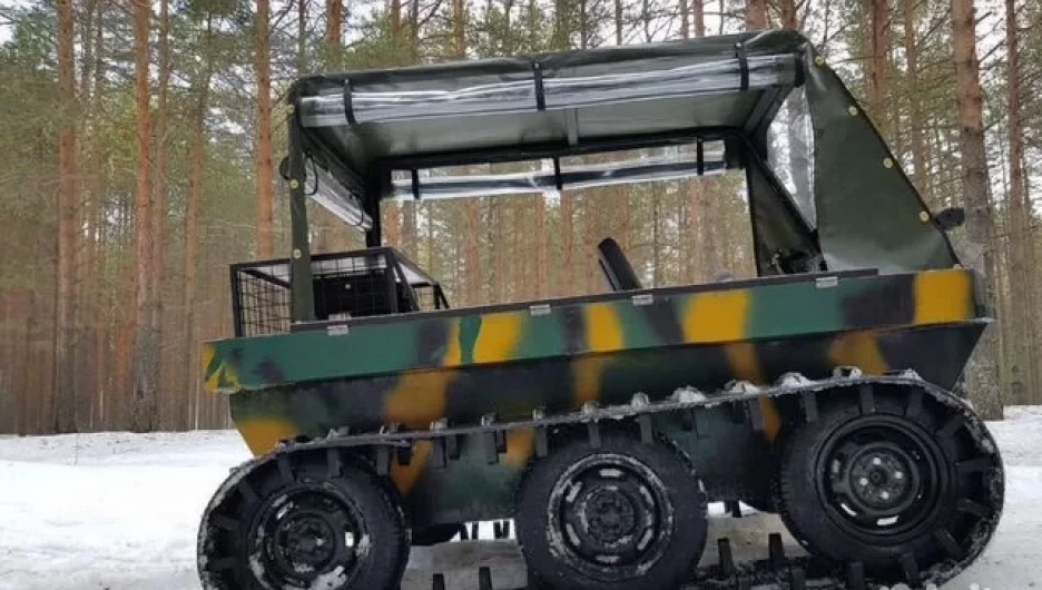 В Барнауле продают вездеход