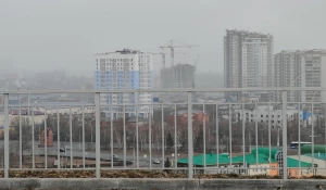 Дождь со снегом в Барнауле.