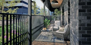 Квартира с личной террасой в новостройке Барнаула.