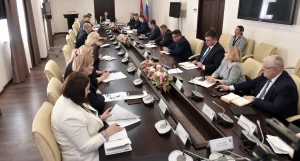 Совещание по вопросам голосования за благоустройство общественных пространств Барнаула.