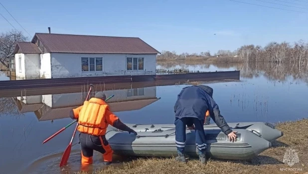 Паводок в Алтайском крае.