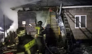 Пожар в Березовке.
