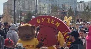 Открытие стелы проекта «Михутка».