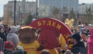 Открытие стелы проекта «Михутка».