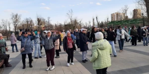 Ретродискотека в парке Барнаула