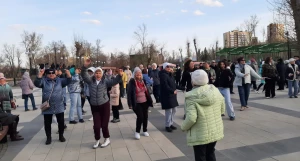 Ретродискотека в парке Барнаула