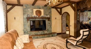 Коттедж с кабинетом в «бане».