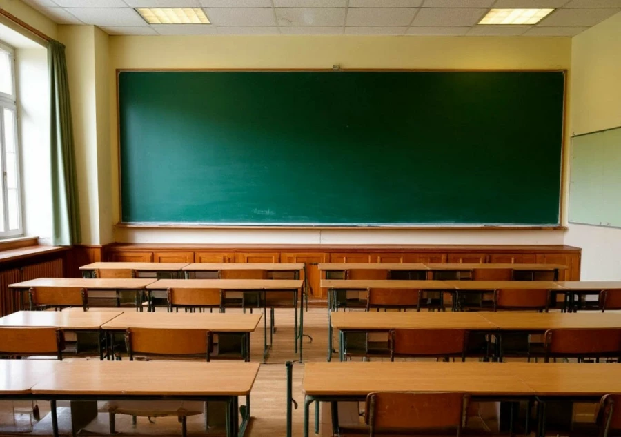 Школьный класс. Урок.