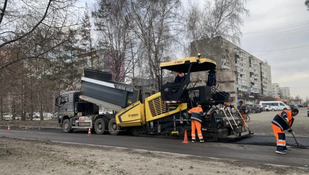Ремонт дороги по малому Павловскому тракту.
