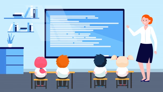 Обучение в начальной школе.