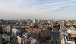 Новосибирск с высоты крыш.