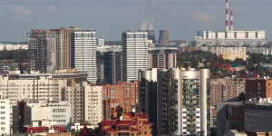 Новосибирск с высоты крыш.