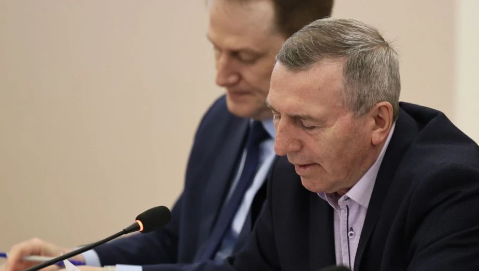 Коллегия министерства спорта Алтайского края. Владимир Альт