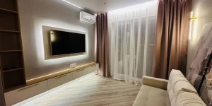 Квартира бизнес-класса с «подсветками» в Барнауле.