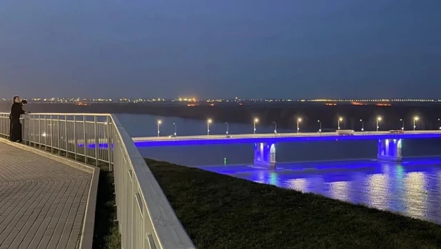 Возгорание в Барнауле.