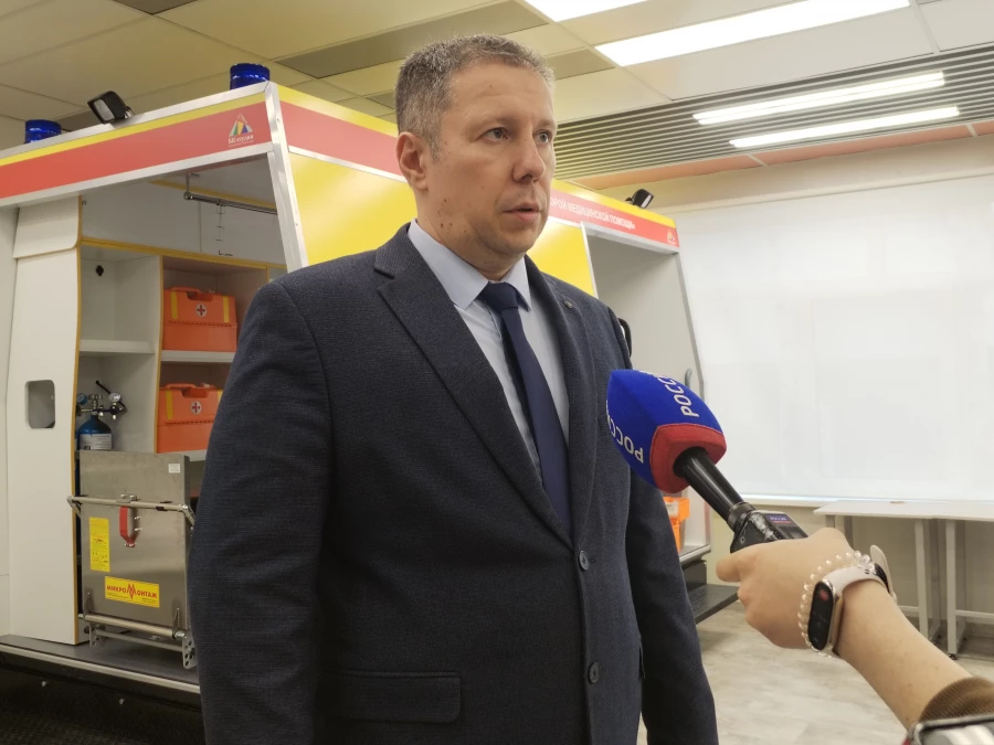 Евгений Зулинский, главврач Станции скорой медицинской помощи Барнаула.