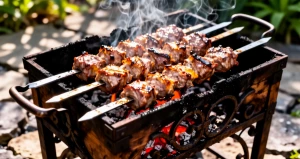 Шашлык. Мангал.