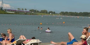 Водный парк «Лапа». Пляж. Отдых.