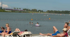 Водный парк «Лапа». Пляж. Отдых.