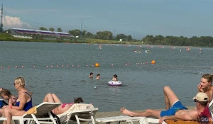 Водный парк «Лапа». Пляж. Отдых.