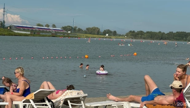 Водный парк «Лапа». Пляж. Отдых.