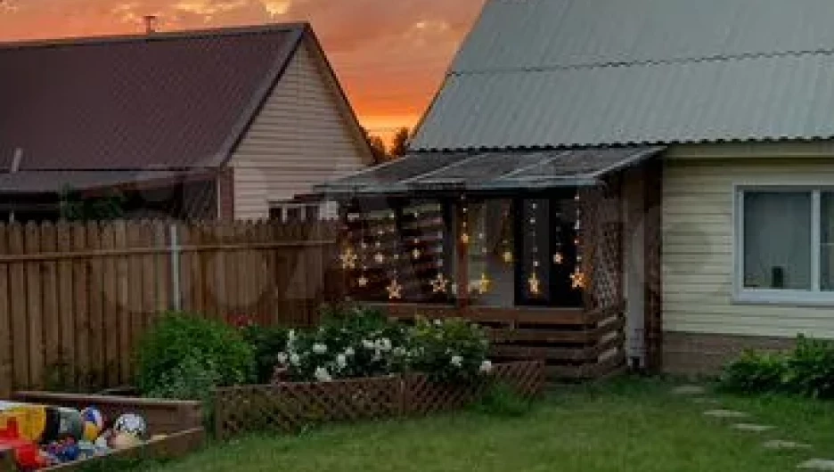 Атмосферная дача с баней в Барнауле.