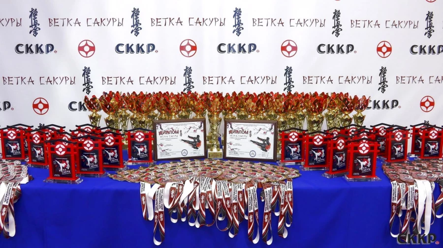 Турнир по киокушин каратэ «Ветка сакуры» в Новоалтайске.