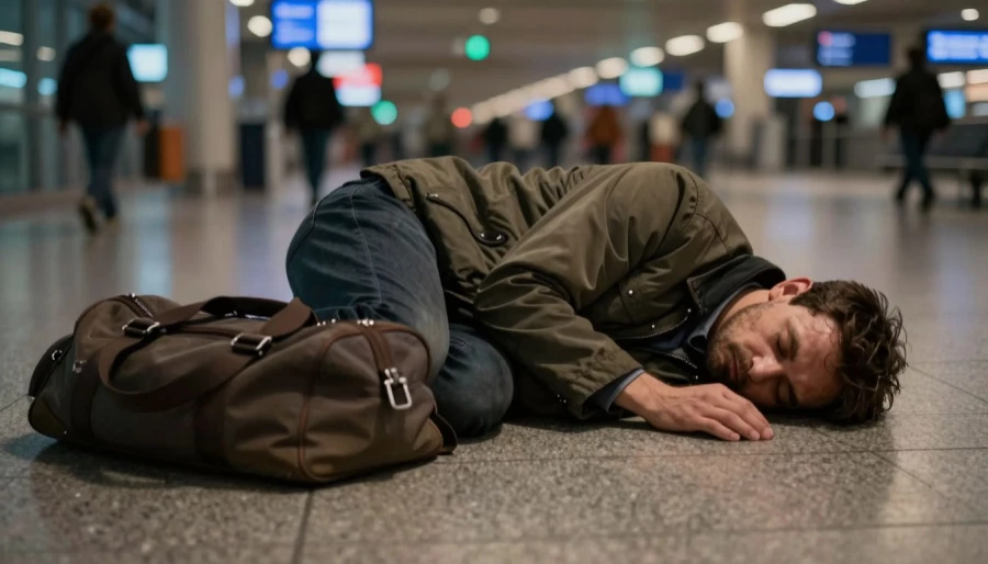 Спящий человек. Сон. 